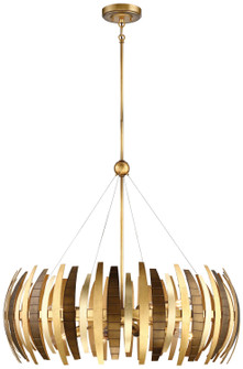 Manitou Eight Light Chandelier in Ardor Gold (29|N7839659)