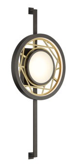 Tribeca by Robin Baron LED Wall Sconce in Smoked Iron And Soft Brass (29|N7521716L)