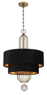 Grandeur Eight Light Pendant in Aged Antique Brass (29|N7338790)