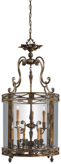 Metropolitan Nine Light Foyer Pendant in Oxide Brass (29|N3906)