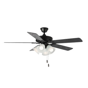 Basic-Max 52'' Ceiling Fan in Black / Walnut / Pecan (16|89907FTBKWP)