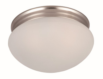 Essentials - 588x Two Light Flush Mount in Satin Nickel (16|5885FTSN)