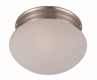 Essentials - 588x One Light Flush Mount in Satin Nickel (16|5884FTSN)