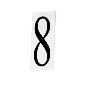 Address House Number 8 in White (16|53638WT)