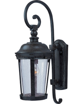 Dover VX One Light Outdoor Wall Lantern in Bronze (16|40093CDBZ)