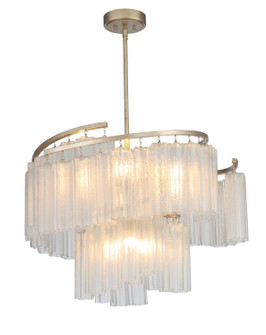 Victoria Nine Light Pendant in Golden Silver (16|39577WFLGS)