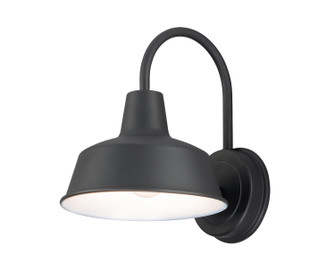 Pier M One Light Outdoor Wall Lantern in Black (16|35015BK)