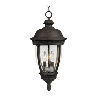Knob Hill DC Three Light Outdoor Hanging Lantern in Sienna (16|3468CDSE)
