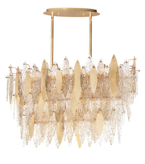 Majestic 18 Light Chandelier in Gold Leaf (16|32326CLCMPGL)