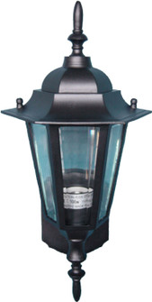 Builder Cast One Light Outdoor Wall Lantern in Black (16|3000CLBK)