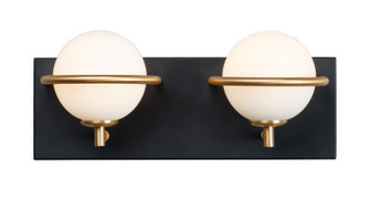 Revolve LED Bath Vanity in Black / Gold (16|21602SWBKGLD)