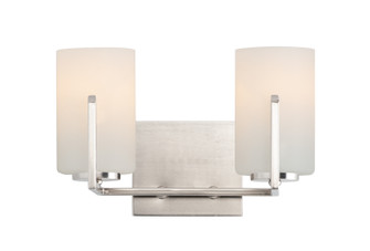 Dart Two Light Bath Vanity in Satin Nickel (16|21282SWSN)