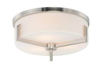 Dart Three Light Flush Mount in Satin Nickel (16|21280SWSN)