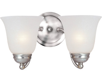 Basix Two Light Wall Sconce in Satin Nickel (16|2121FTSN)