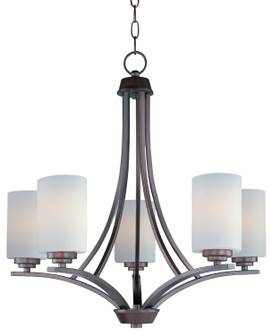 Deven Five Light Chandelier in Oil Rubbed Bronze (16|20035SWOI)