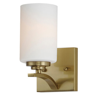 Deven One Light Wall Sconce in Satin Brass (16|20030SWSBR)