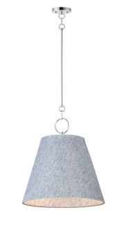 Acoustic One Light Pendant in Satin Nickel (16|14434GYSN)