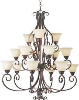 Manor 15 Light Chandelier in Oil Rubbed Bronze (16|12209FIOI)