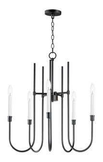 Tux Five Light Chandelier in Black (16|11285BK)