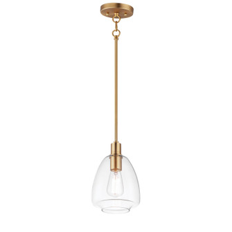 Babylon One Light Pendant in Satin Brass (16|11112CLSBR)