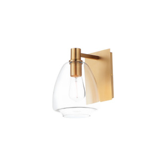 Babylon One Light Wall Sconce in Satin Brass (16|11111CLSBR)