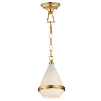 Giza One Light Mini Pendant in Satin Brass (16|10372WTSBR)