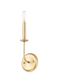 Wesley One Light Wall Sconce in Satin Brass (16|10321SBR)