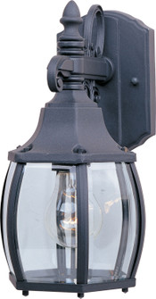 Crown Hill One Light Outdoor Wall Lantern in Black (16|1031BK)