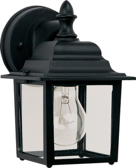 Builder Cast One Light Outdoor Wall Lantern in Black (16|1025BK)