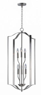 Provident Six Light Chandelier in Satin Nickel (16|10038SN)