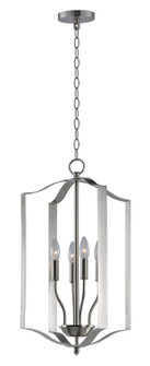 Provident Four Light Chandelier in Satin Nickel (16|10036SN)