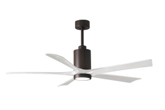 Patricia-5 60'' Ceiling Fan in Textured Bronze (101|PA5TBMWH60)