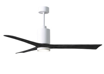 Patricia-3 60'' Ceiling Fan in Gloss White (101|PA3WHBK60)