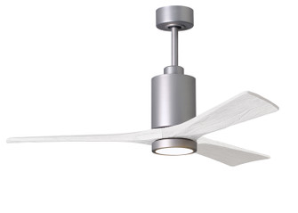Patricia 52''Ceiling Fan in Brushed Nickel (101|PA3BNMWH52)