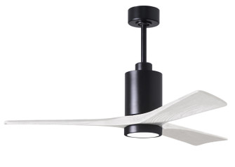 Patricia-3 52'' Ceiling Fan in Matte Black (101|PA3BKMWH52)