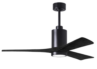 Patricia-3 52'' Ceiling Fan in Matte Black (101|PA3BKBK52)