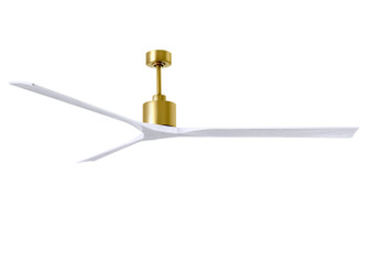 Nan XL 90''Ceiling Fan in Brushed Brass (101|NKXLBRBRMWH90)