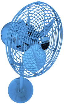 Michelle Parede 13'' Wall Fan in Agua Marinha (101|MPLTBLUEMTL)