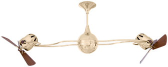 Italo Ventania Ceiling Fan in Polished Brass (101|IVPBWD)