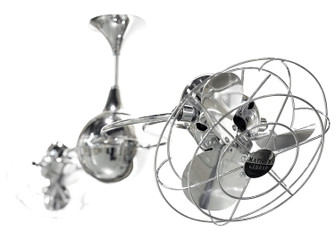 Italo Ventania Ceiling Fan in Polished Chrome (101|IVCRMTLDAMP)