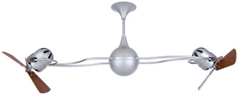 Italo Ventania 53''Ceiling Fan in Brushed Nickel (101|IVBNWDDAMP)