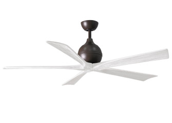 Irene-5 60'' Ceiling Fan in Textured Bronze (101|IR5TBMWH60)