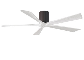 Irene-5H 60'' Ceiling Fan in Textured Bronze (101|IR5HTBMWH60)