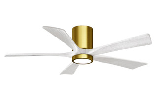 Irene-5HLK 52'' Ceiling Fan in Brushed Brass (101|IR5HLKBRBRMWH52)