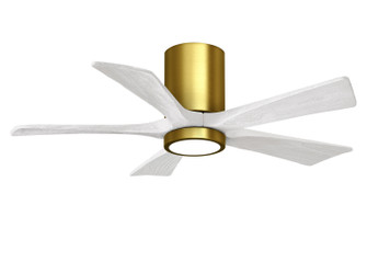 Irene-5HLK 42'' Ceiling Fan in Brushed Brass (101|IR5HLKBRBRMWH42)