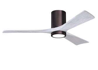 Irene-3HLK 52'' Ceiling Fan in Brushed Bronze (101|IR3HLKBBMWH52)