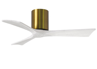 Irene-3H 42'' Ceiling Fan in Brushed Brass (101|IR3HBRBRMWH42)