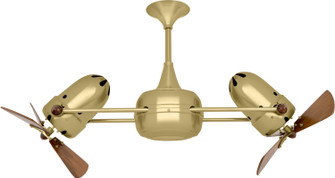 Duplo-Dinamico 36''Ceiling Fan in Brushed Brass (101|DDBRBRWD)