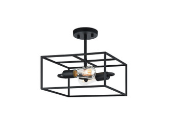 CANDID Two Light Flush Mount in Rusty Black (423|X71642RB)
