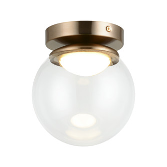 Boble LED Flush Mount in Aged Gold Brass (423|X61301AGCL)